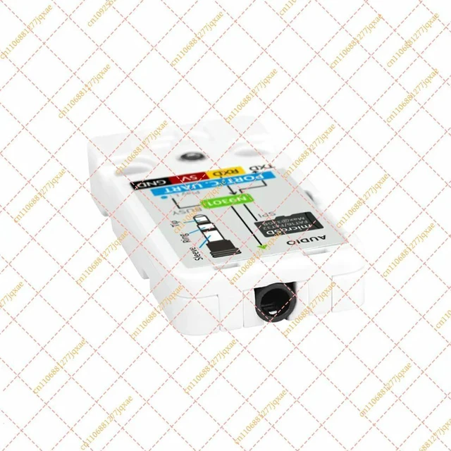 Alt view image 3 of 3 - M5Stack Unit AudioPlayer MP3/WAV Module, N9301 UART Decoder with MicroSD & 3.5mm Stereo Jack for STEAM Education