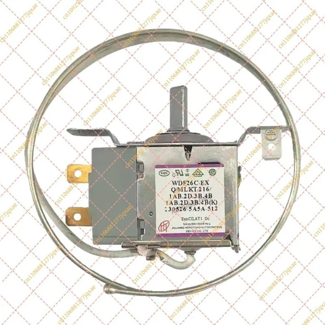 Main image of WDF26C-EX Refrigerator Temperature Controller - Thermostat for Gree Jinghong Fridge (Replacement Temp Control Switch)