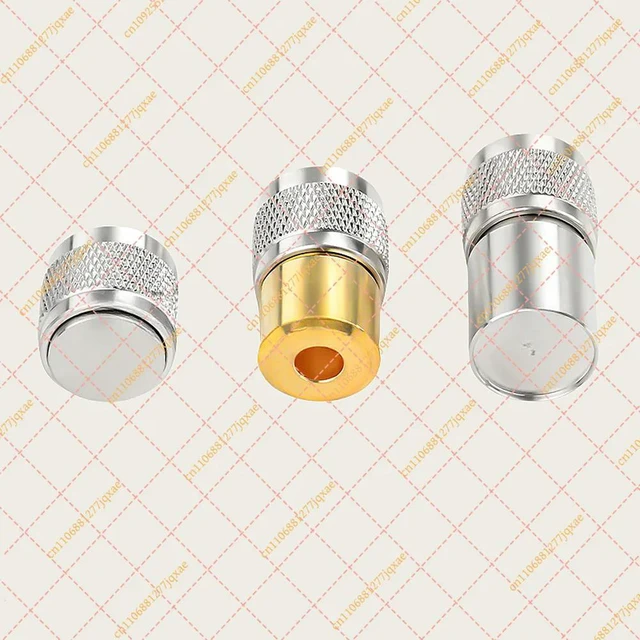 Alt view image 2 of 3 - N-Type Male Short Calibration Standard | 5W RF Test Connector for Network Analyzer