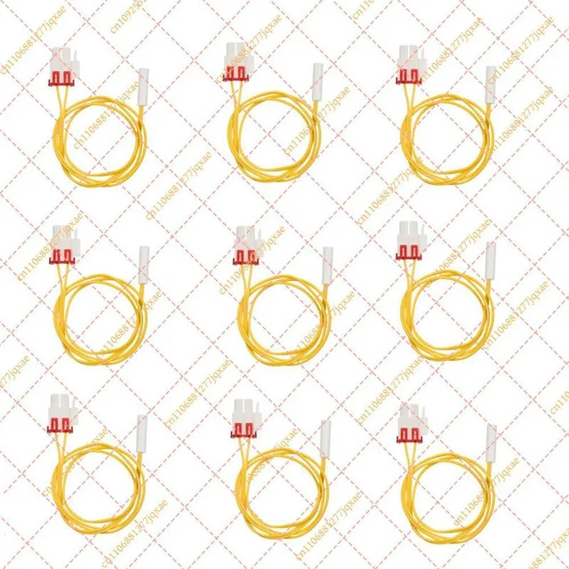 Main image of for Defrost Sensor DA32-00006W - Fits 5K Refrigerator Temp Probe 9 Pack Replacement