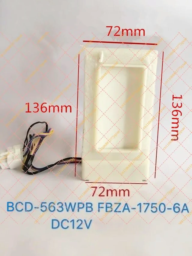 Alt view image 2 of 3 - Precision Refrigerator Air Damper Module: Multi-Brand Compatibility for Haier, Hisense & Whirlpool
