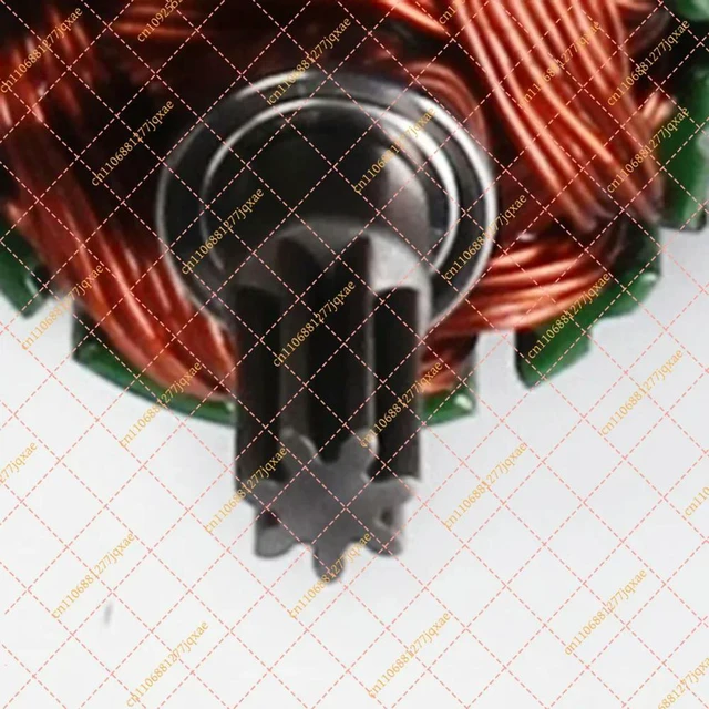 Alt view image 3 of 3 - Rotor Armature Engine Replacement Part, Compatible with Makita Impact Wrench & Drill