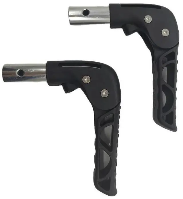 Main image of Folding Plastic Handle with Button Structure for Sports Wheelchair