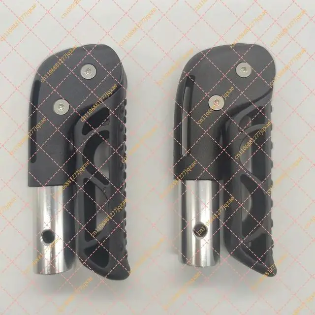 Alt view image 2 of 3 - Folding Plastic Handle with Button Structure for Sports Wheelchair