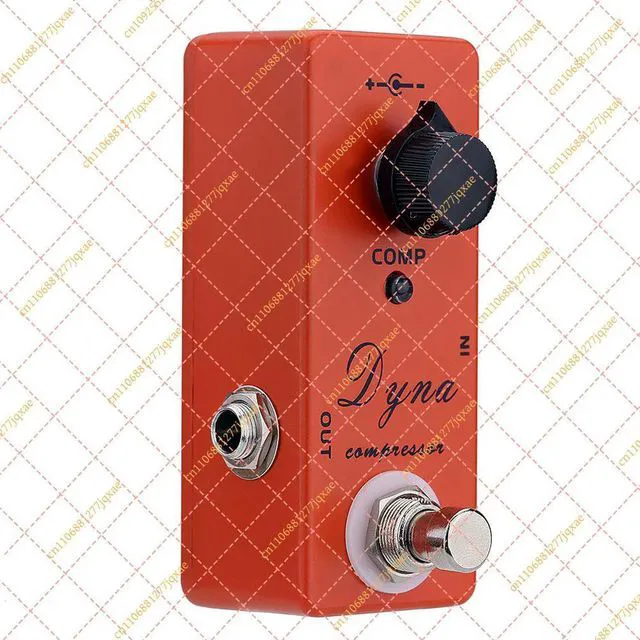 Alt view image 2 of 3 - Mini Compressor Guitar Effect Pedal, True Bypass Dynamics Compressor for Electric Guitar