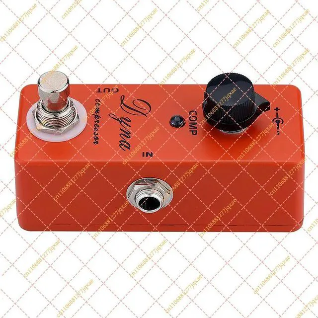 Main image of Mini Compressor Guitar Effect Pedal, True Bypass Dynamics Compressor for Electric Guitar