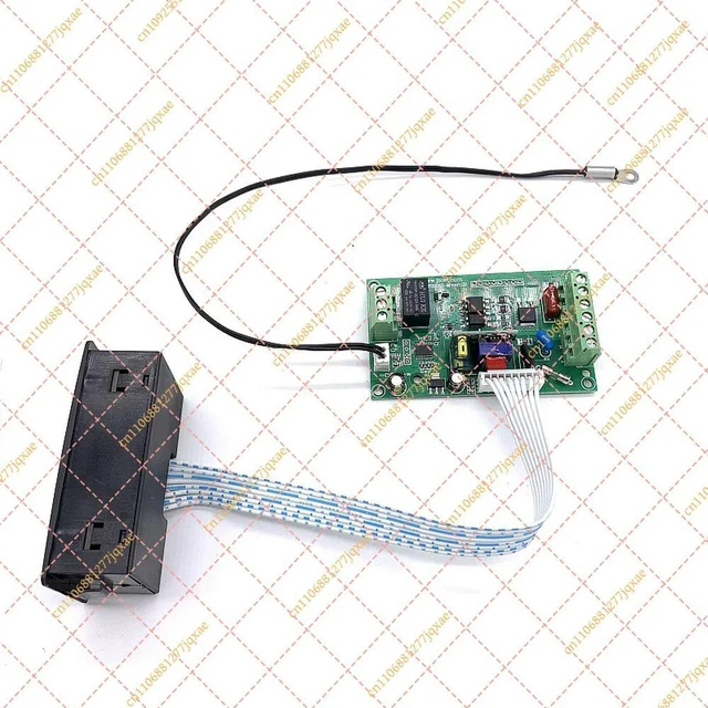Main image of AC 110V/220V Motor Fan Speed Regulator with LED Digital Display, Temperature Control Voltage Switch