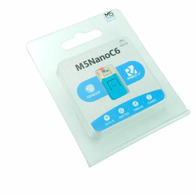 Main image of M5Stack M5NanoC6 IoT Development Board Kit (ESP32-C6), 2.4GHz Wi-Fi 6 & Zigbee for Home Systems