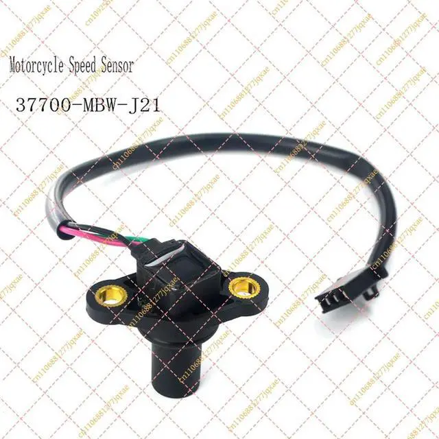 Alt view image 3 of 3 - A14F 37700-MBW-J21 Crankcase Speed Sensor for Honda CBR600F4i 2001-2006
