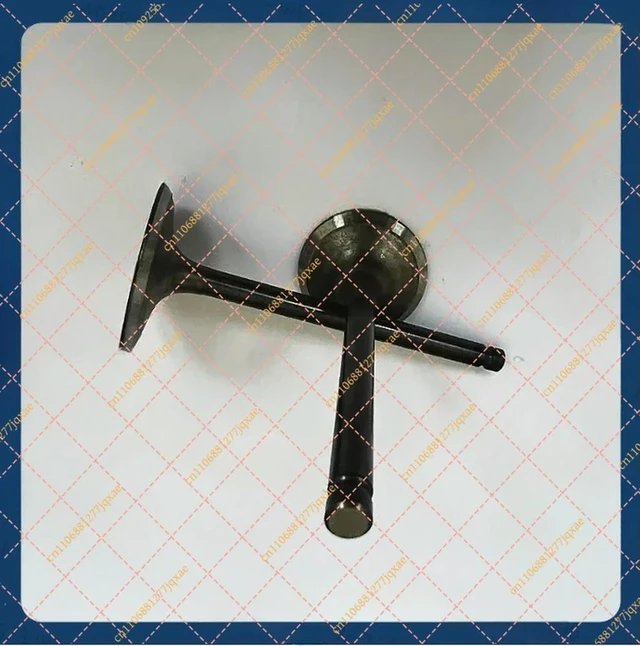 Alt view image 3 of 3 - I4 E4 Intake & Exhaust Valve Set for Robin Subaru EX40 Engine Generator