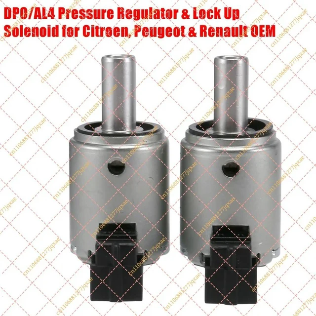 Alt view image 3 of 3 - 2Pcs Automatic Transmission EPC Solenoid Valve Replacement for Peugeot Citroen Renault AL4 DP0 2574.16 7701208174