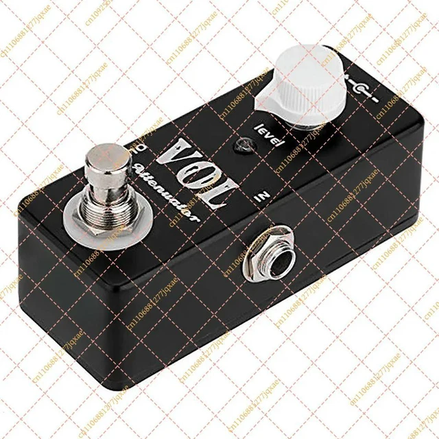 Main image of Mini Volume Attenuator Guitar Pedal, True Bypass l Shell Effect for Electric Guitar
