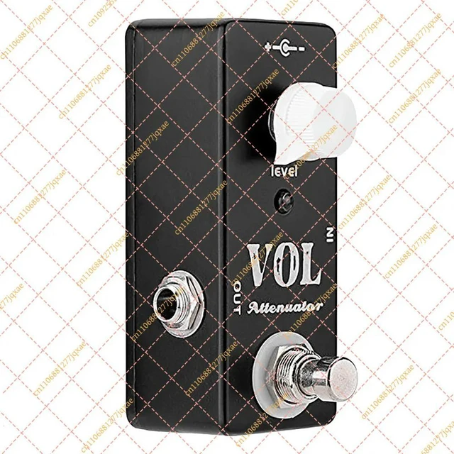Alt view image 2 of 3 - Mini Volume Attenuator Guitar Pedal, True Bypass l Shell Effect for Electric Guitar