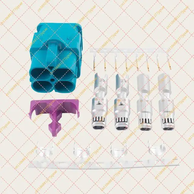 Main image of for Rosenberger H-MTD 4-Cavity Female Connector E6Z017-001Z | High-Speed Automotive Data