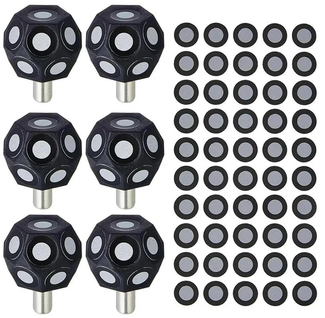 Main image of Universal 3D Markers Set | 100 Pcs Multi-Angle Reflective Dots & 6 Pcs Positioning Stickers