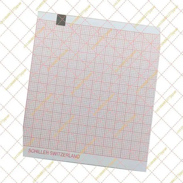 Alt view image 2 of 3 - 80mm x 70mm Thermal Recording Paper for ECG and Defibrillators, 200 Sheets Medical Printing Paper