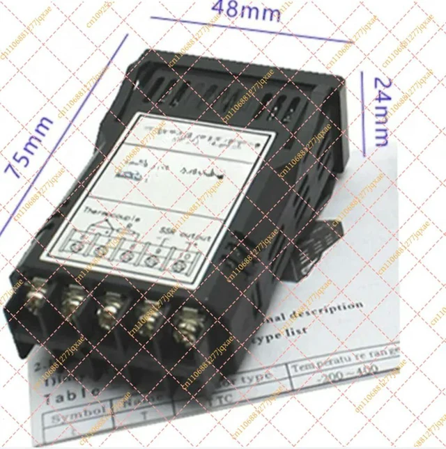 Alt view image 2 of 2 - ligent PID Temperature Controller with Built-in 5A Solid State Relay, PT100 Thermostat Regulator