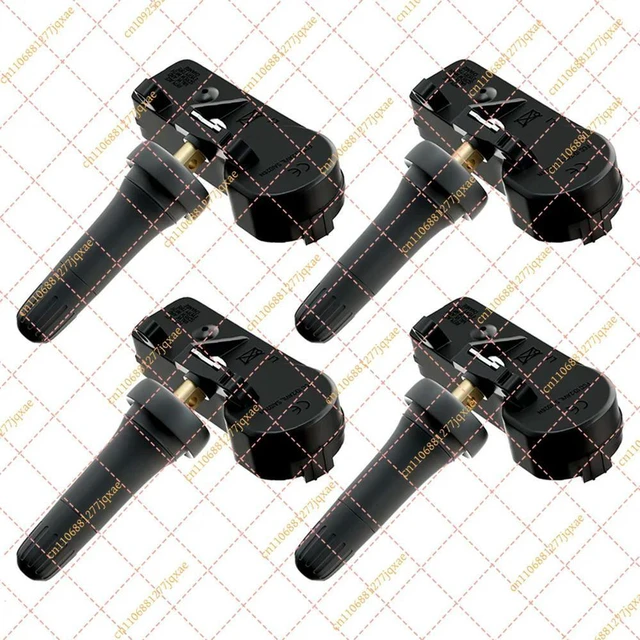 Alt view image 2 of 3 - 4Pcs 315MHz Tire Pressure Monitoring Sensors Replacement for Select Vehicle Models