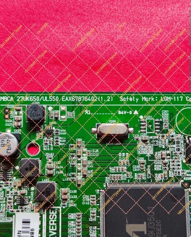 Alt view image 3 of 3 - EAX67876402 (1.2) Main Board for 27UL550 27UL600 27UL500 Monitor