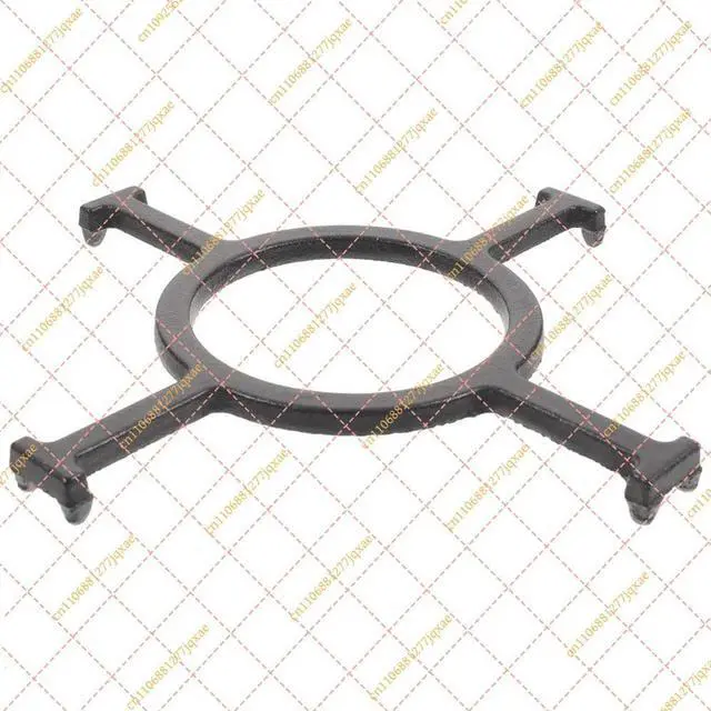 Alt view image 3 of 3 - Premium Iron Gas Stove Wok Ring, Anti-Slip Pot Support Rack, Compact Kitchen Cookware Part