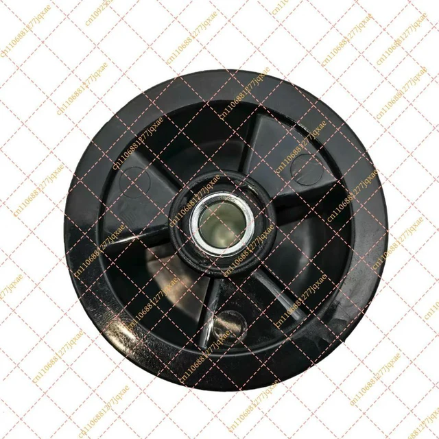 Alt view image 3 of 3 - for Zanussi AEG Electrolux Dryer Idler Pulley 1250125034 - Clamping Roller Replacement (4 Pack)