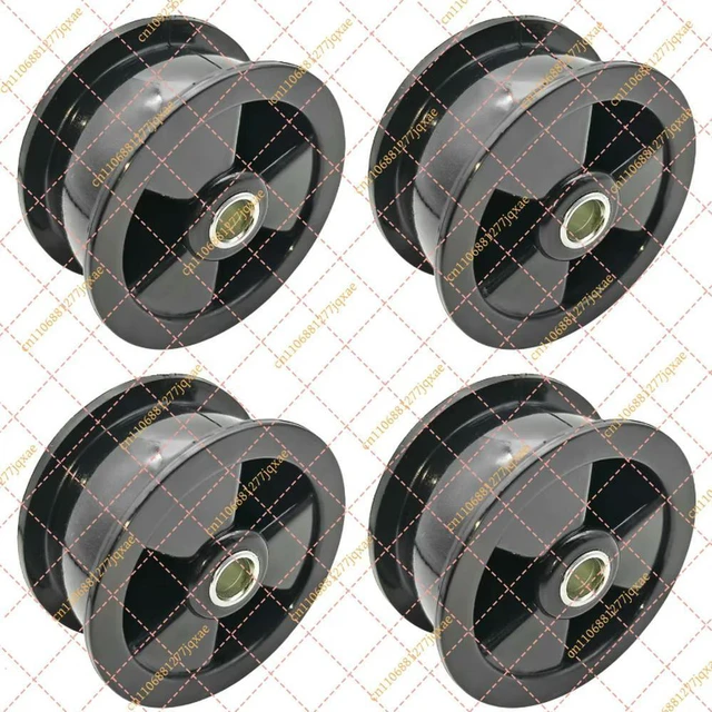 Main image of for Zanussi AEG Electrolux Dryer Idler Pulley 1250125034 - Clamping Roller Replacement (4 Pack)
