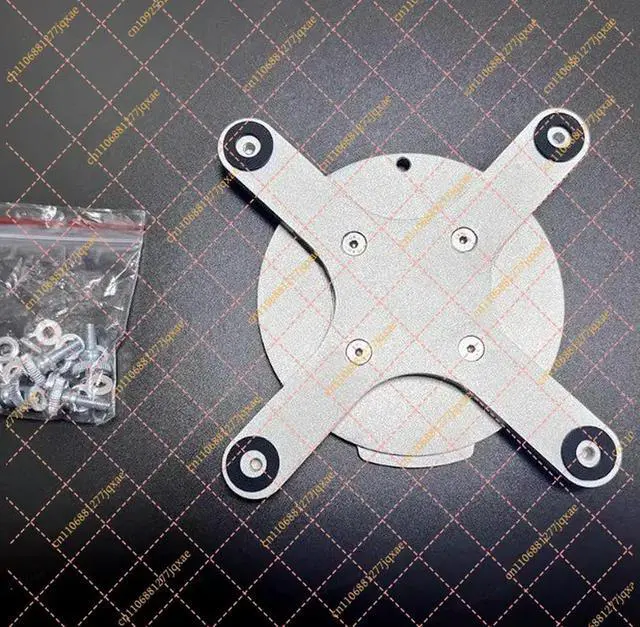 Alt view image 3 of 3 - Full Aluminum Alloy VESA 100x100mm Monitor Mount Adapter, Bracket Converter for KUYCON Monitors