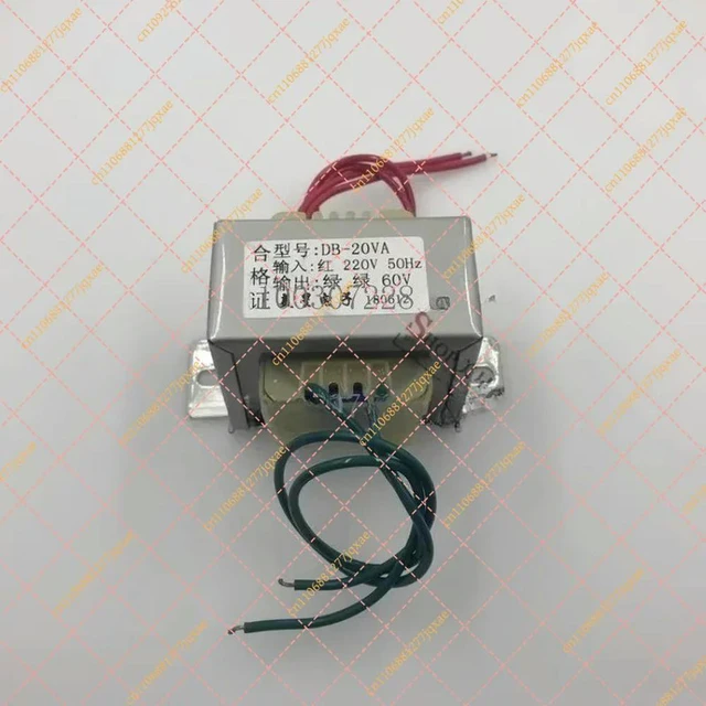 Alt view image 3 of 3 - 20W AC Step-up Transformer, 220V to 60V 0.3A Control Transformer