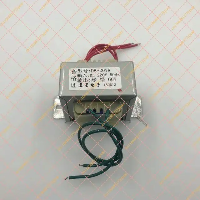 Alt view image 2 of 3 - 20W AC Step-up Transformer, 220V to 60V 0.3A Control Transformer