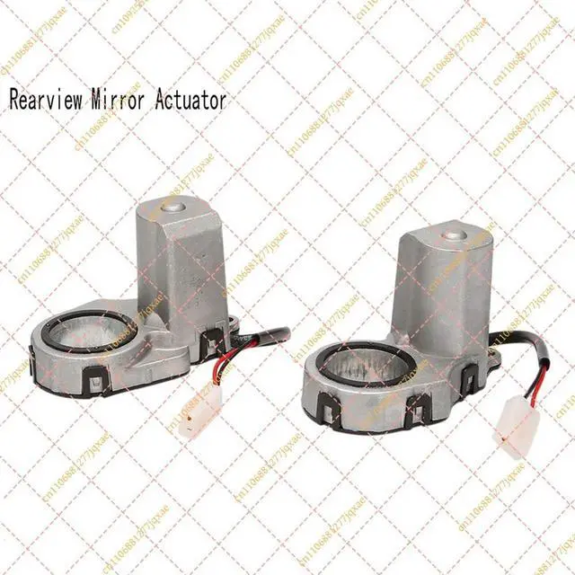 Alt view image 2 of 3 - 2-Piece Rearview Mirror Adjustment Motor Actuator for Golf CC Tiguan L C-TrScirocco