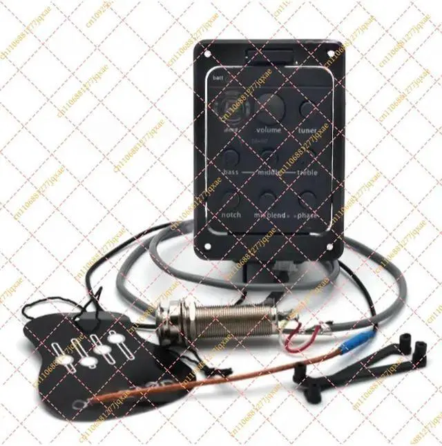 Main image of Fishman 301 Presys Blend Preamp for Acoustic Guitar with Equalizer Tuner Pickup ABS