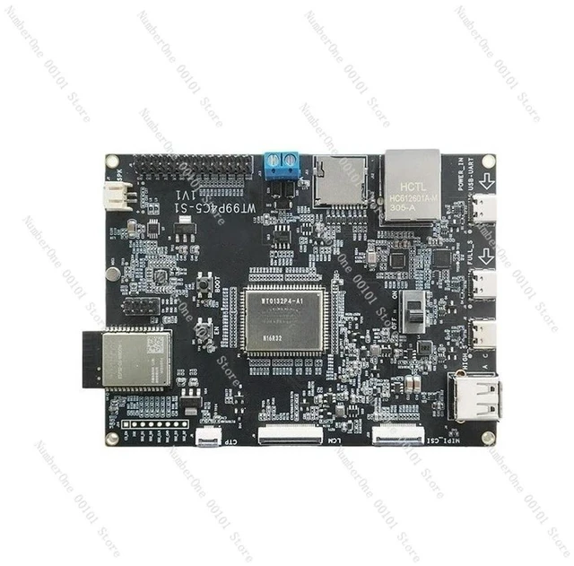 Main image of ESP32 P4 C5 Development Board MIPI/Dual-Band Wi-Fi6/100M Ethernet Port/Display Package