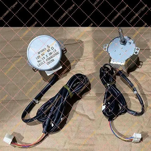 Alt view image 2 of 2 - for Midea AC Swing Motor (MP50EA): 12V Air Vane Stepper Motor, OEM P/N 11002010000092