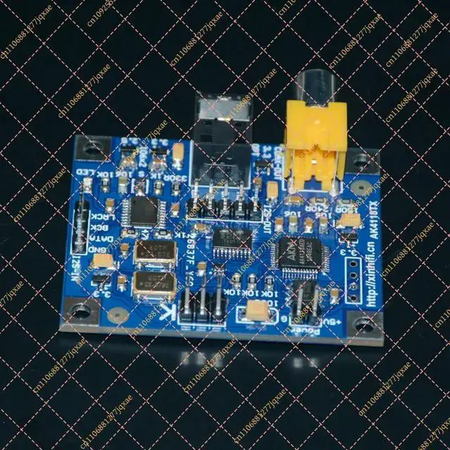 Main image of AK4118 Digital Receiver Board, Coaxial/Optical to I2S Output (24bit/192kHz) for Raspberry Pi 2B/3B/4B