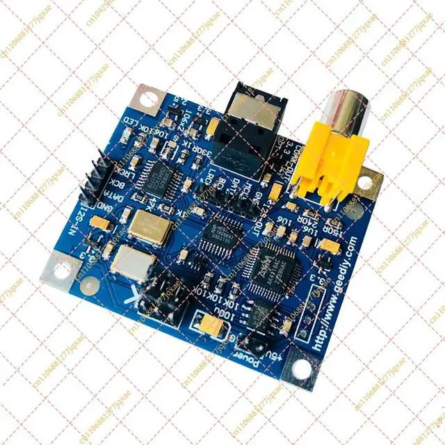 Alt view image 3 of 3 - AK4118 Digital Receiver Board, Coaxial/Optical to I2S Output (24bit/192kHz) for Raspberry Pi 2B/3B/4B