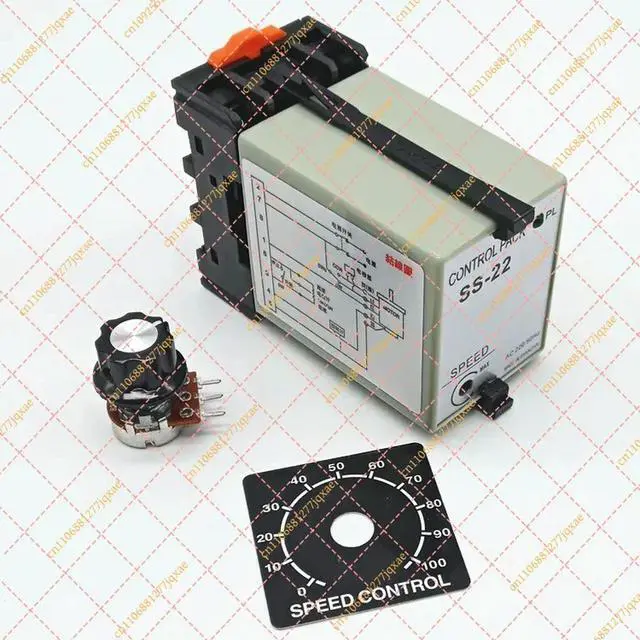 Alt view image 2 of 3 - 220V Split-Type Single Phase AC Motor Speed Governor for 6W-250W Induction Motor Speed Regulation