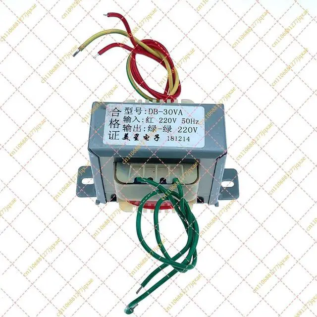Alt view image 2 of 2 - 220V to 220V 1:1 Isolation Transformer, 30W DB-30VA Power Frequency Double Coil Pure Copper