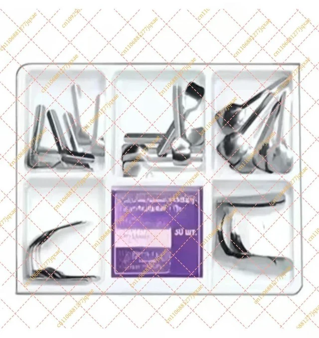 Alt view image 2 of 3 - TOR Stainless Steel Dental Matrix Band Kit, Anterior & Proximal Strips VM 1.888