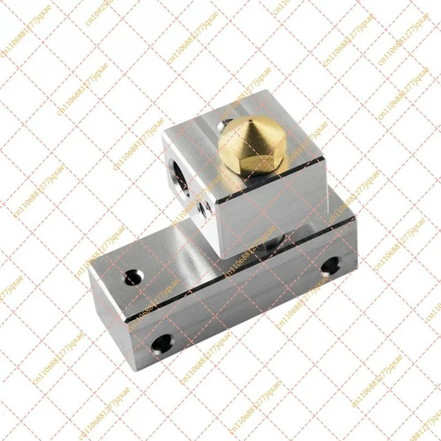 Alt view image 2 of 2 - MK10 Extruder Hotend Kit with Cooling Block Replacement for Wanhao Duplicator / Maker Select
