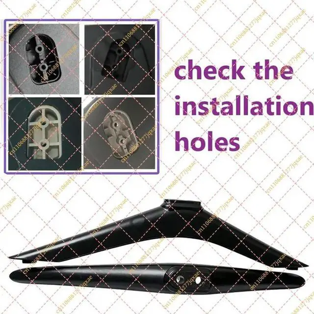 Main image of B44C Replacement TV Stand Legs with Screws, Base Pedestal for 40" to 65" Hisense Models