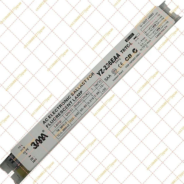 Alt view image 2 of 2 - 220-240V Twin Tube Electronic Ballast for T8 Fluorescent & Neon Lamps, Supports 2×36W and 2×40W Dual Lamp Driving