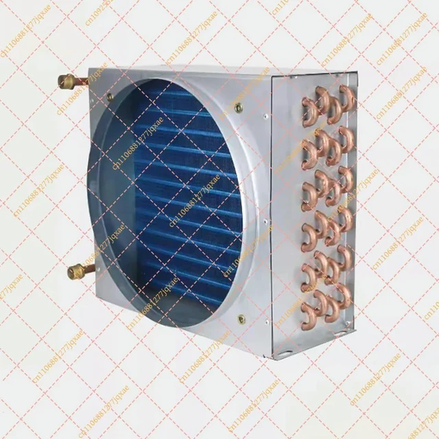 Alt view image 2 of 3 - Small Refrigerator Condenser, Copper Tube Aluminum Fin Type for Air Conditioner & Ice Machine