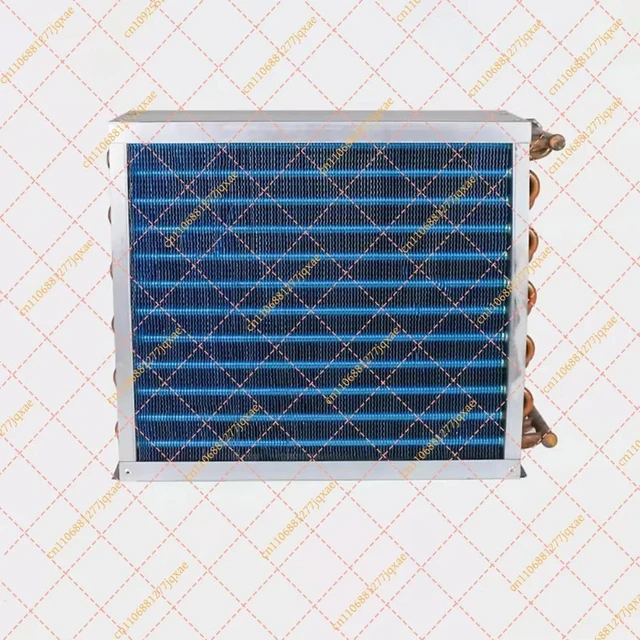 Alt view image 3 of 3 - Small Refrigerator Condenser, Copper Tube Aluminum Fin Type for Air Conditioner & Ice Machine