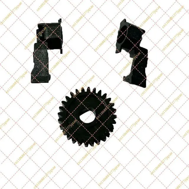 Main image of P1079903-003 Rubber Platen Roller with Gear for ZD410 Thermal Printer