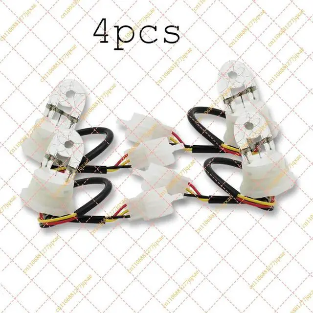 Alt view image 2 of 3 - 4Pcs 12V HID Strobe Flash Light Bulb 120W/160W White Replacement Tube