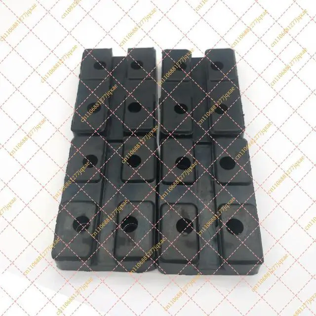 Alt view image 2 of 3 - 4pcs Heavy-Duty Rectangle Car Lift Arm Pads Block Accessories