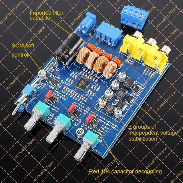 Main image of MA12070 Class D Stereo Amplifier Board, 2x80W HiFi Digital Amp Module with Bass & Treble Control