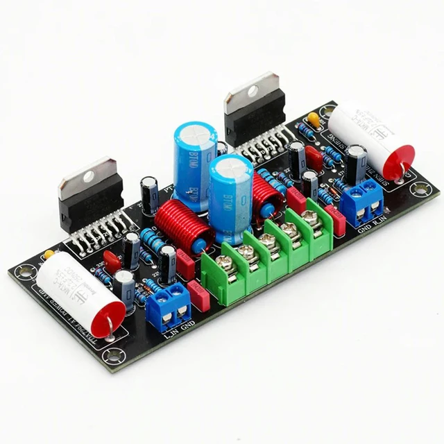 Main image of Dual Channel TDA7294 Audio Amplifier Board, 100Wx2 High Power Stereo AMP Module Kit (DC 24-40V)