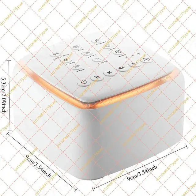 Alt view image 3 of 3 - Rechargeable White Noise Machine 30 Soothing Sounds Warm Light for Better Sleep