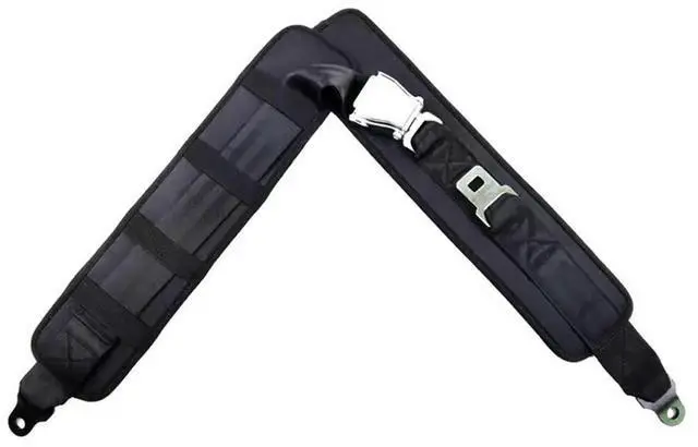 Main image of Hip Thrust Machine Belt | Adjustable Quick Release, Non-Slip Breathable Nylon, l Buckle, Machine Washable